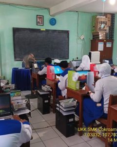 Pelaksanaan UKK jurusan Otomatisasi dan Tata Kelola Perkantoran T.a 2022-2023