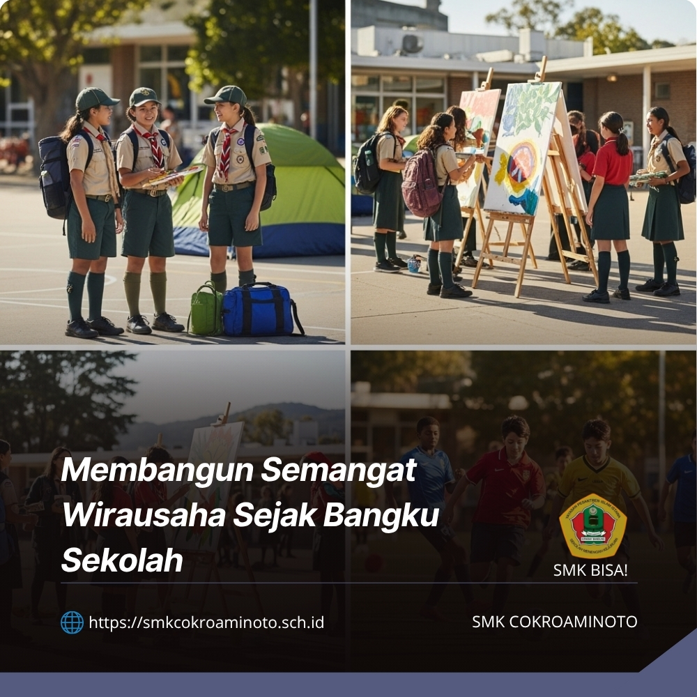 Membangun Semangat Wirausaha Sejak Bangku Sekolah
