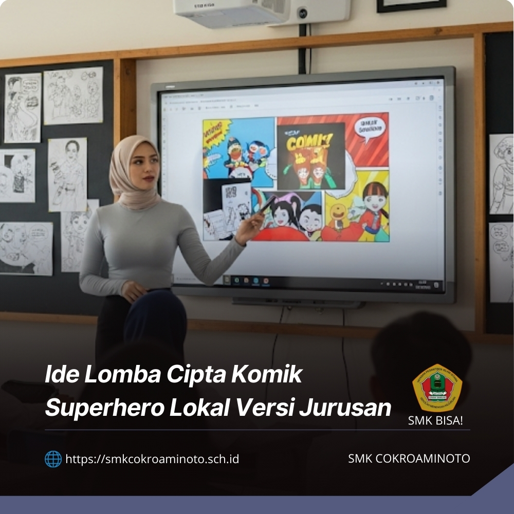 Javabetsport Ide Lomba Cipta Komik Superhero Lokal Versi Jurusan